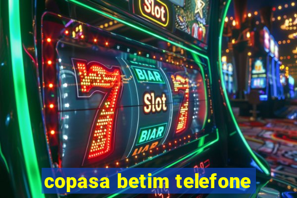 copasa betim telefone